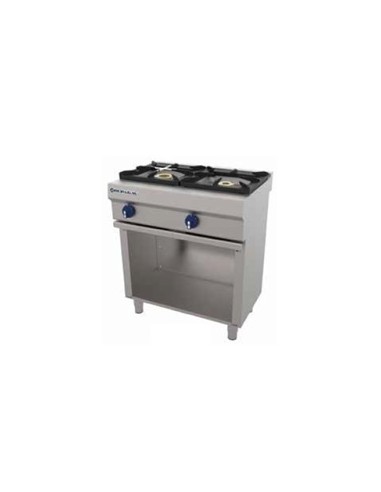 COCINA REPAGAS 2 FUEGOS CON BASE