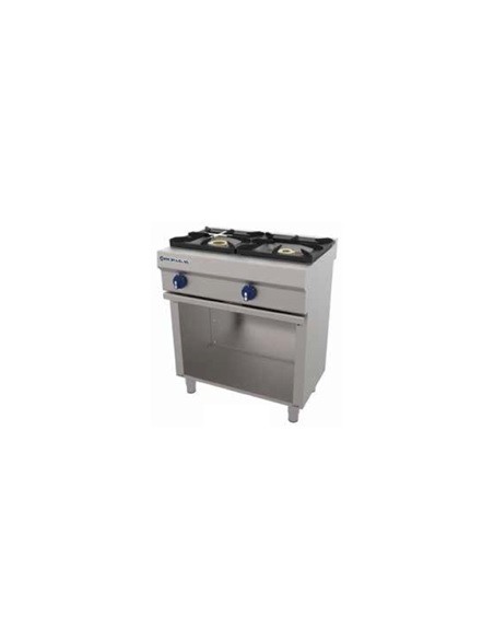 COCINA REPAGAS 2 FUEGOS CON BASE