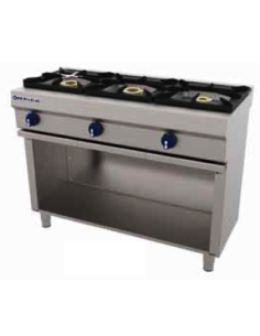COCINA REPAGAS 3 FUEGOS CON BASE