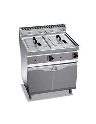 FREIDORA BERTO´S A GAS - 15+15 L PIE