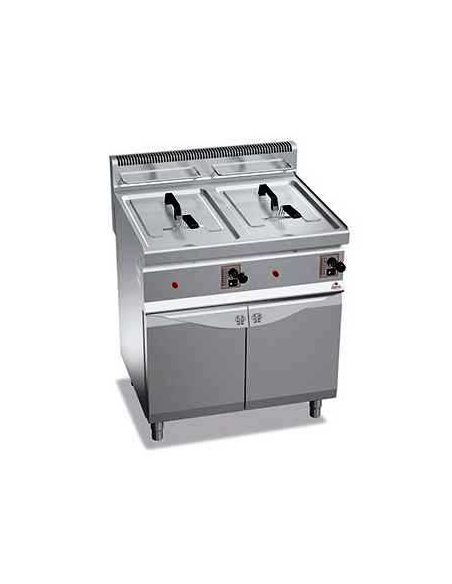 FREIDORA BERTO´S A GAS - 20 + 20 L PIE