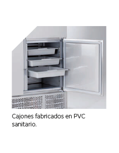 ARMARIO FRIO CON DEPARTAMENTO CONGELADOS APCS702
