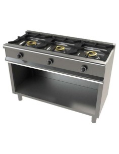 COCINA JUNEX 3 FUEGOS CON BASE