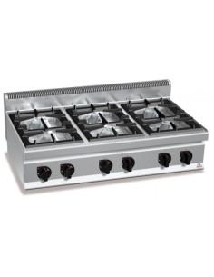COCINA BERTO´S 6 FUEGOS SOBREMESA