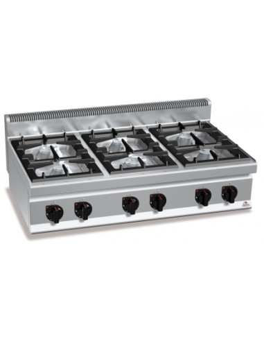 COCINA BERTO´S 6 FUEGOS SOBREMESA