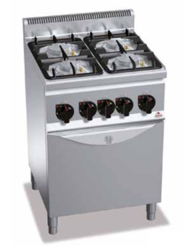 COCINA BERTO´S 4 FUEGOS + HORNO