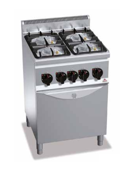 COCINA BERTO´S 4 FUEGOS + HORNO