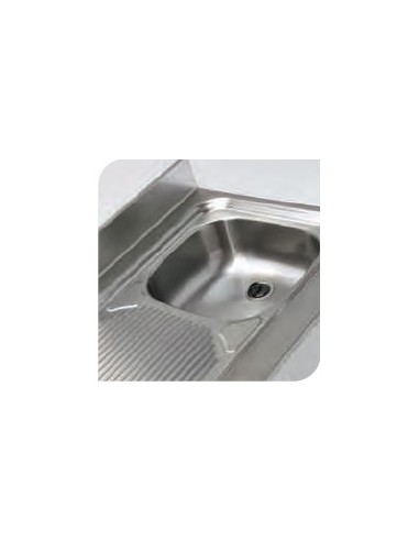 MESA FRIA CON FREGADERO 1,5 m MPSF150