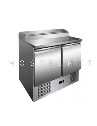 MESA FRIA PREPARACION ENSALADAS, 2 PUERTAS PS200