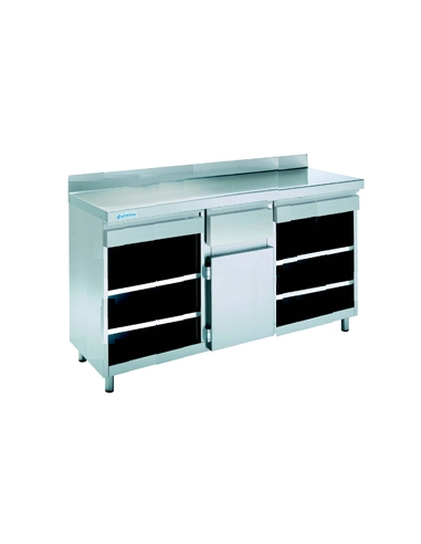 MUEBLE CAFETERO EDENOX 2 m / 2 estantes - MAC2060