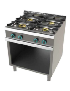 COCINA JUNEX 4 FUEGOS + BASE (FONDO_700)