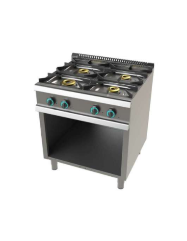 COCINA JUNEX 4 FUEGOS + BASE (FONDO_700)