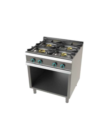COCINA JUNEX 4 FUEGOS + BASE (FONDO_700)
