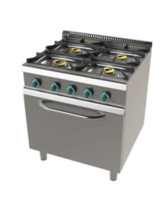 COCINA JUNEX 4 FUEGOS + HORNO (FONDO 700)