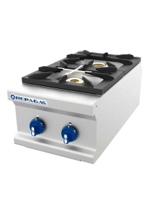 COCINA REPAGAS 2 FUEGOS SOBREMESA (FONDO 750)