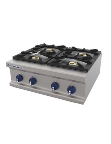 COCINA REPAGAS 4 FUEGOS SOBREMESA (FONDO 750)