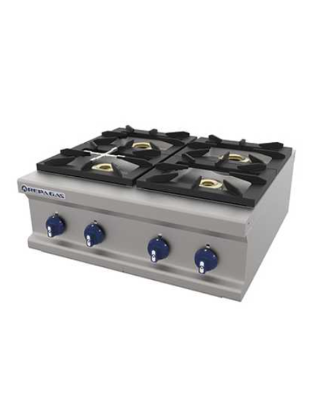 COCINA REPAGAS 4 FUEGOS SOBREMESA (FONDO 750)