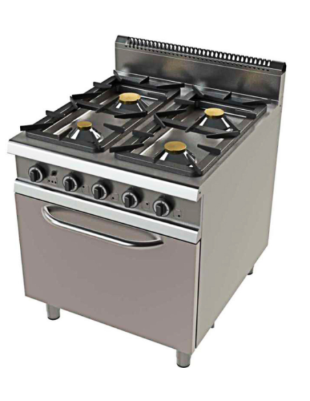 COCINA JUNEX 4 FUEGOS + HORNO