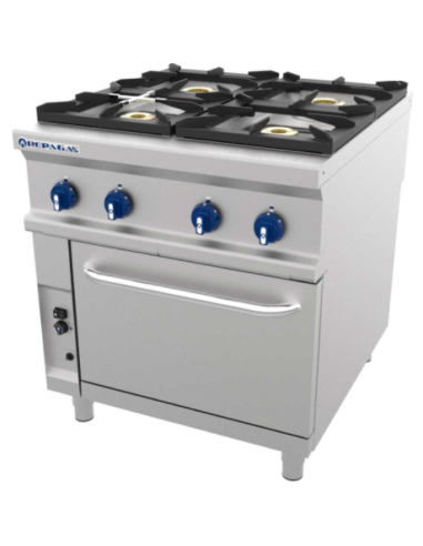 COCINA REPAGAS 4 FUEGOS + HORNO