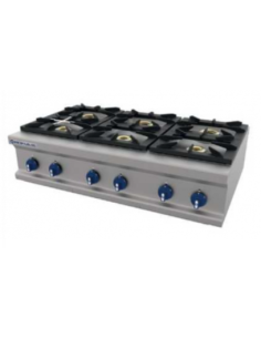 COCINA REPAGAS 6 FUEGOS SOBREMESA