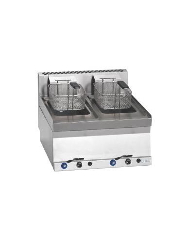 FREIDORA GAS EDENOX 8+8 L