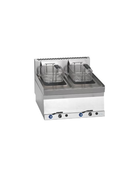 FREIDORA GAS EDENOX 8+8 L