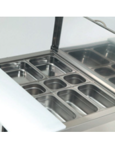 MESA FRIA PREPARACIóN CON TAPA MPGE100