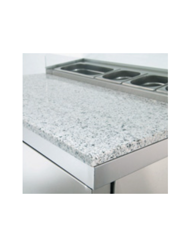 MESA FRIA PREPARACION CON EXPOSITOR MPGP100