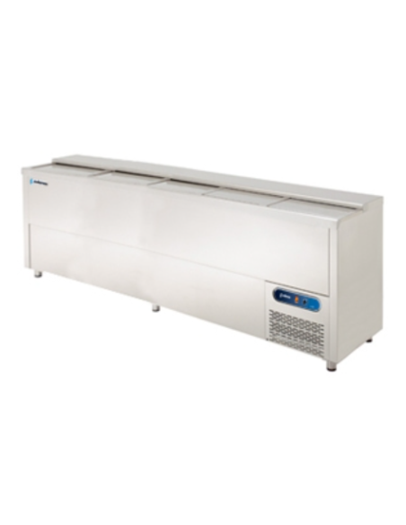 BOTELLERO BARRA 2,5 m INOX - EB-250I