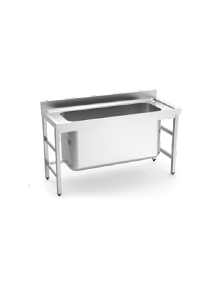 FREGADERO GRAN CAPACIDAD 1.500x600mm