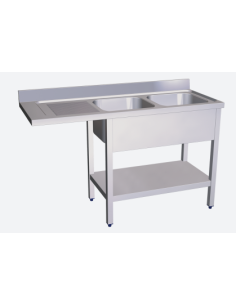 FREGADERO ENCAJE LAVAVAJILLAS 1.600x600mm
