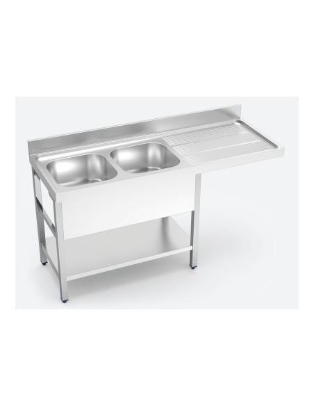 FREGADERO ENCAJE LAVAVAJILLAS 1.600x600mm