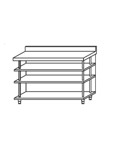 MUEBLE ESTANTERIA 1,50 m - FONDO 300
