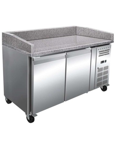 MESA FRIA PREPARACION PIZZAS  FONDO 800 - PZ2600TN