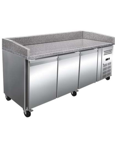 MESA FRIA PREPARACION PIZZAS FONDO 800 - PZ3600TN