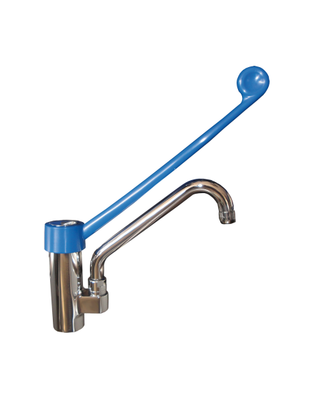 GRIFO SOBREMESA MONOBLOCK CODO - 2AGUAS